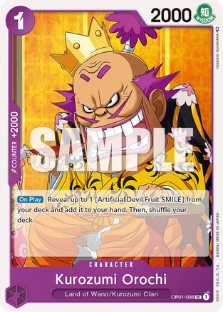Kurozumi Orochi (OP01-098) [Romance Dawn] - Deck Out Gaming