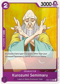 Kurozumi Semimaru (OP01-099) [Romance Dawn] - Deck Out Gaming