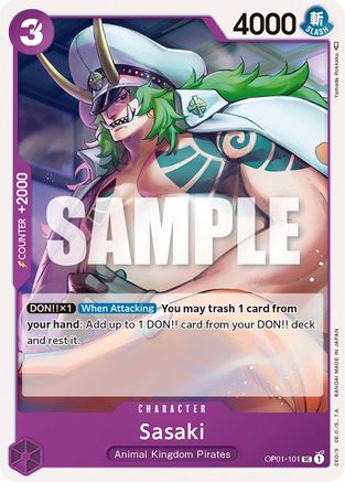 Sasaki (OP01-101) [Romance Dawn] - Deck Out Gaming