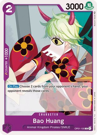 Bao Huang (OP01-105) [Romance Dawn] - Deck Out Gaming
