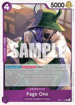 Page One (OP01-112) [Romance Dawn] Foil - Deck Out Gaming