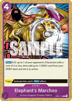 Elephant's Marchoo (OP01-115) [Romance Dawn] - Deck Out Gaming