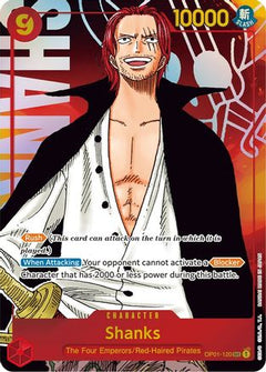 Shanks (Parallel) (OP01-120) [Romance Dawn] Foil - Deck Out Gaming