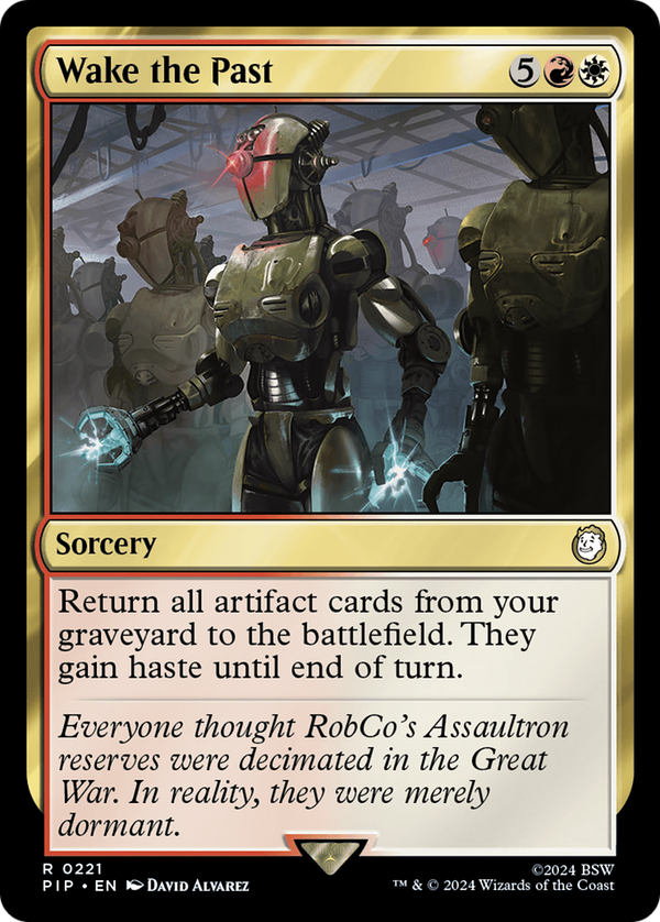 Wake the Past (221) [Fallout] foil - Deck Out Gaming