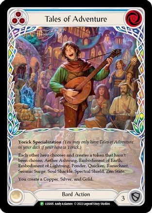 Tales of Adventure - LSS005 (LSS005) [Flesh and Blood: Promo Cards] Rainbow Foil - Deck Out Gaming