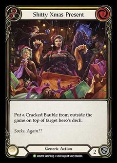 Shitty Xmas Present - LGS099 (LGS099) [Flesh and Blood: Promo Cards] Rainbow Foil - Deck Out Gaming