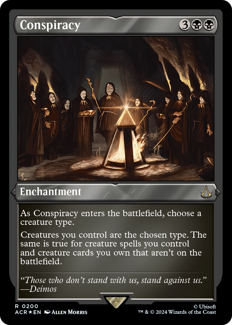 Conspiracy (200) [Assassin's Creed] etched - Deck Out Gaming