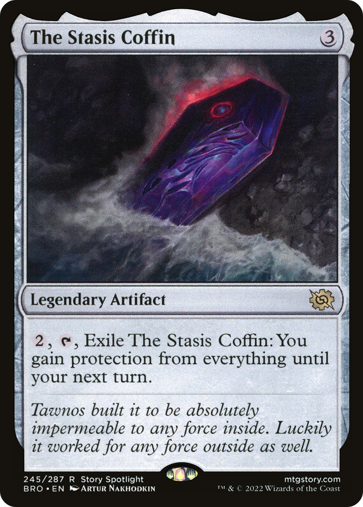 The Stasis Coffin (245) [The Brothers' War] foil - Deck Out Gaming