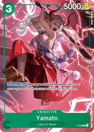 Yamato (Tournament Pack Vol. 1) (P-008) [One Piece Promotion Cards] - Deck Out Gaming