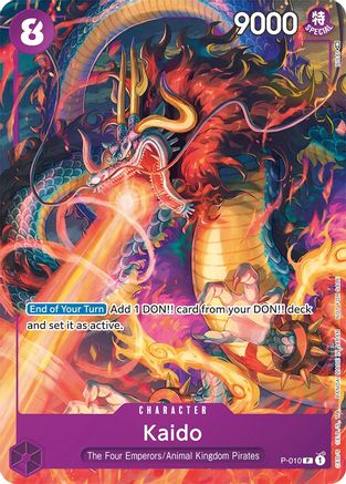 Kaido (Tournament Pack Vol. 1) (P-010) [One Piece Promotion Cards] - Deck Out Gaming