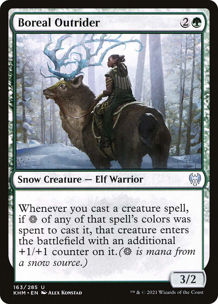 Boreal Outrider (163) [Kaldheim] - Deck Out Gaming