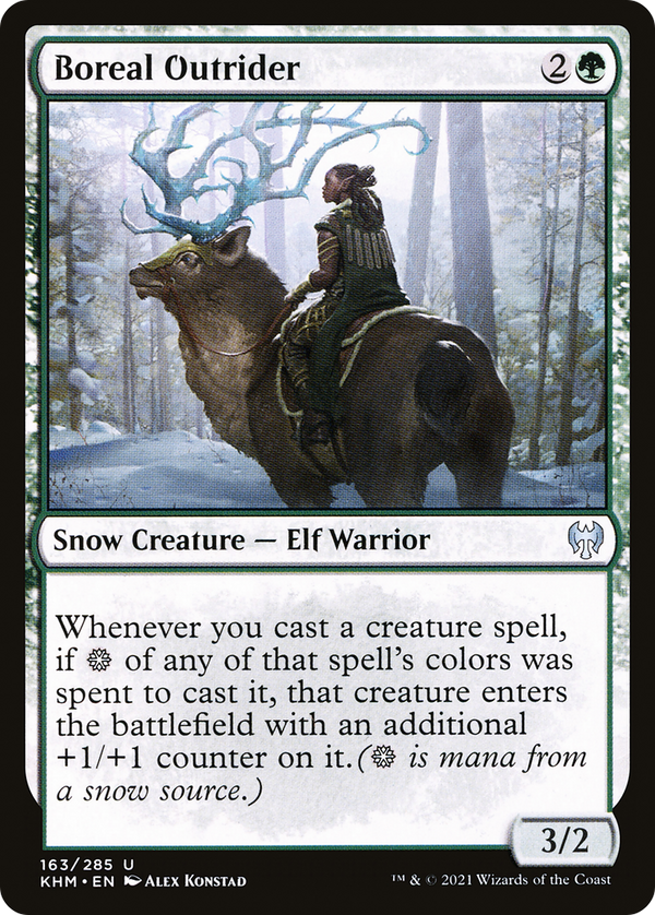 Boreal Outrider (163) [Kaldheim] - Deck Out Gaming