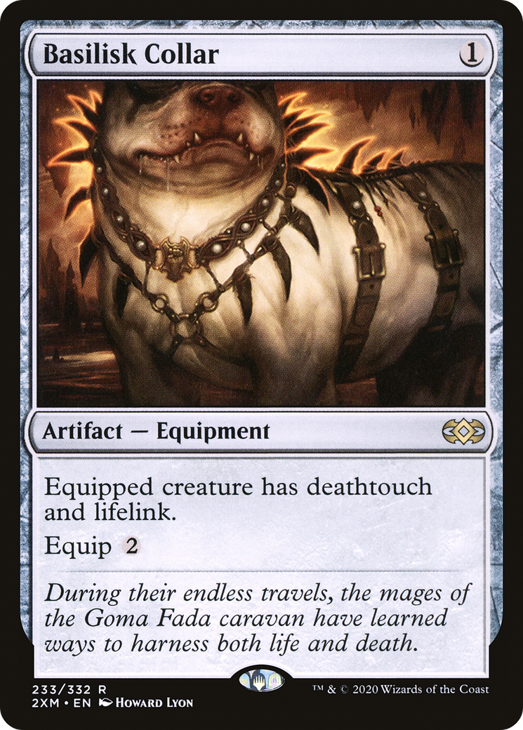 Basilisk Collar (233) [Double Masters] foil - Deck Out Gaming
