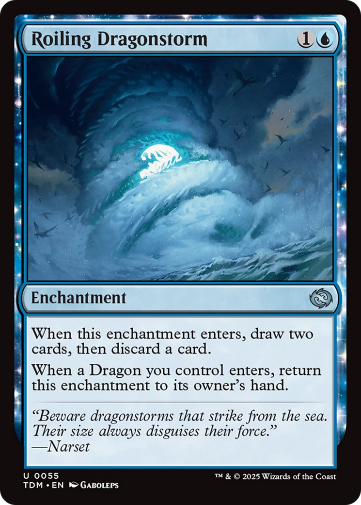Roiling Dragonstorm (55) [Tarkir: Dragonstorm] - Deck Out Gaming