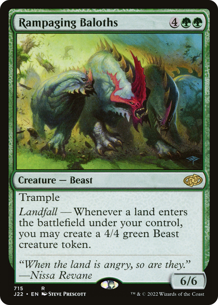 Rampaging Baloths (715) [Jumpstart 2022] - Deck Out Gaming