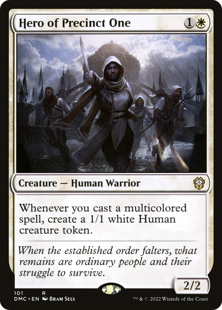 Hero of Precinct One (101) [Dominaria United Commander] - Deck Out Gaming