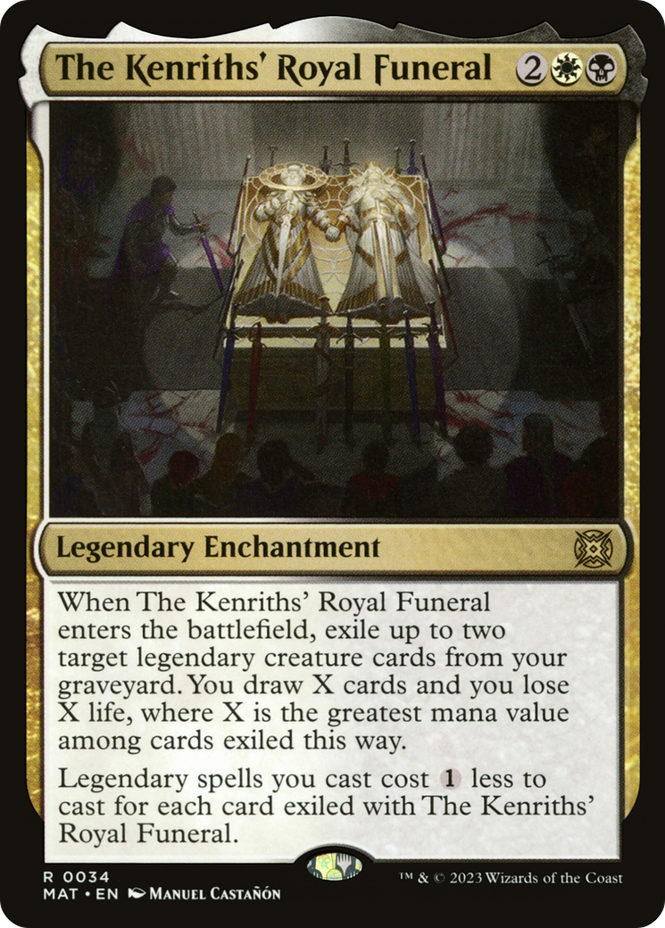 The Kenriths' Royal Funeral (34) [March of the Machine: The Aftermath] foil - Deck Out Gaming