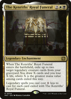 The Kenriths' Royal Funeral (34) [March of the Machine: The Aftermath] foil - Deck Out Gaming