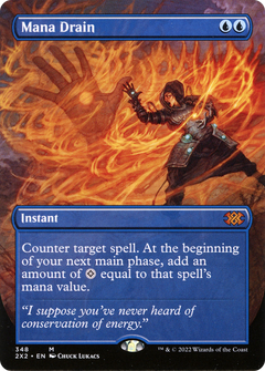 Mana Drain (Borderless) (348) [Double Masters 2022] - Deck Out Gaming