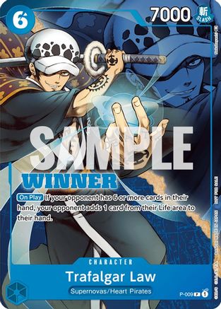 Trafalgar Law - P-009 (Winner Pack Vol. 1) (P-009) [One Piece Promotion Cards] - Deck Out Gaming