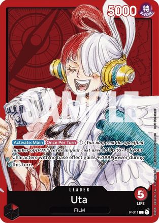 Uta (One Piece Film Red) (P-011) [One Piece Promotion Cards] - Deck Out Gaming