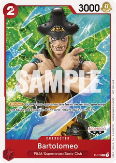 Bartolomeo (One Piece Film Red) (P-018) [One Piece Promotion Cards] - Deck Out Gaming