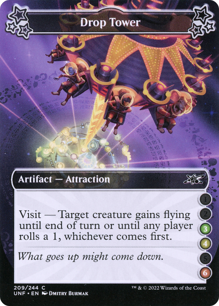 Drop Tower (3-4-6) (209) [Unfinity] foil - Deck Out Gaming