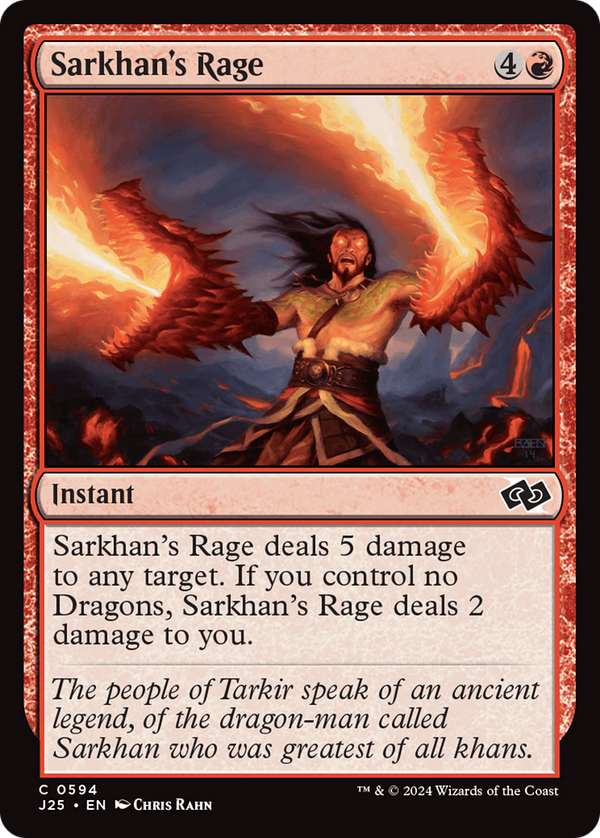 Sarkhan's Rage (594) [Foundations Jumpstart] - Deck Out Gaming