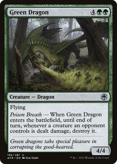 Green Dragon (186) [Adventures in the Forgotten Realms] - Deck Out Gaming
