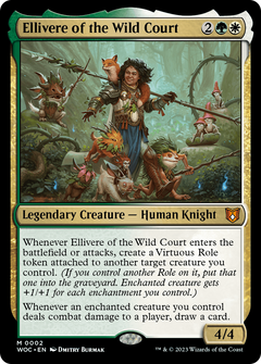 Ellivere of the Wild Court (2) [Wilds of Eldraine Commander] - Deck Out Gaming