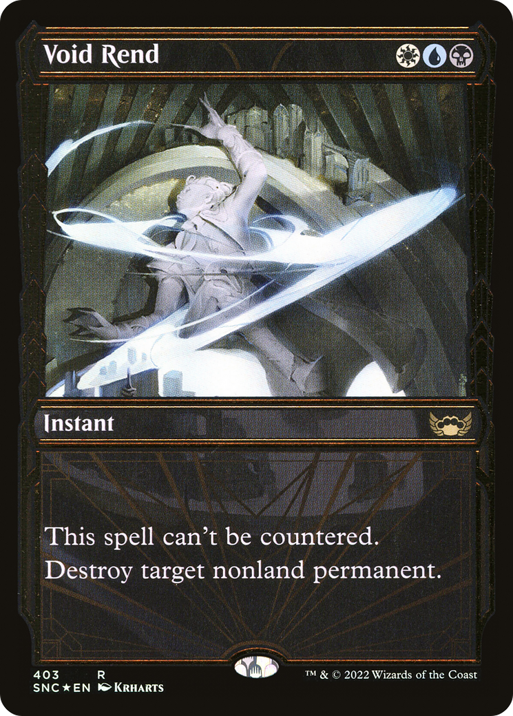 Void Rend (Gilded Foil) (403) [Streets of New Capenna] foil - Deck Out Gaming