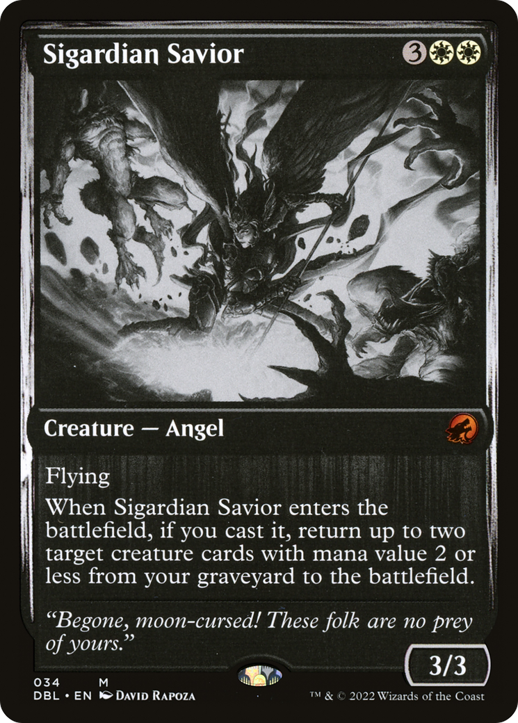 Sigardian Savior (34) [Innistrad: Double Feature] - Deck Out Gaming
