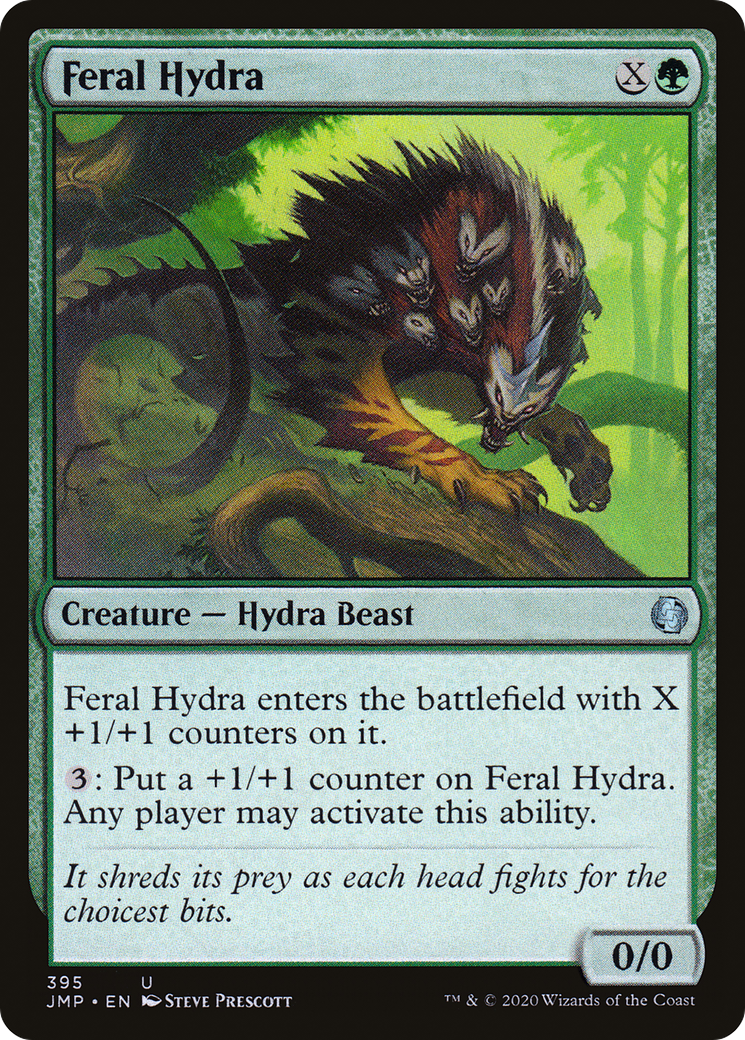 Feral Hydra (395) [Jumpstart] - Deck Out Gaming