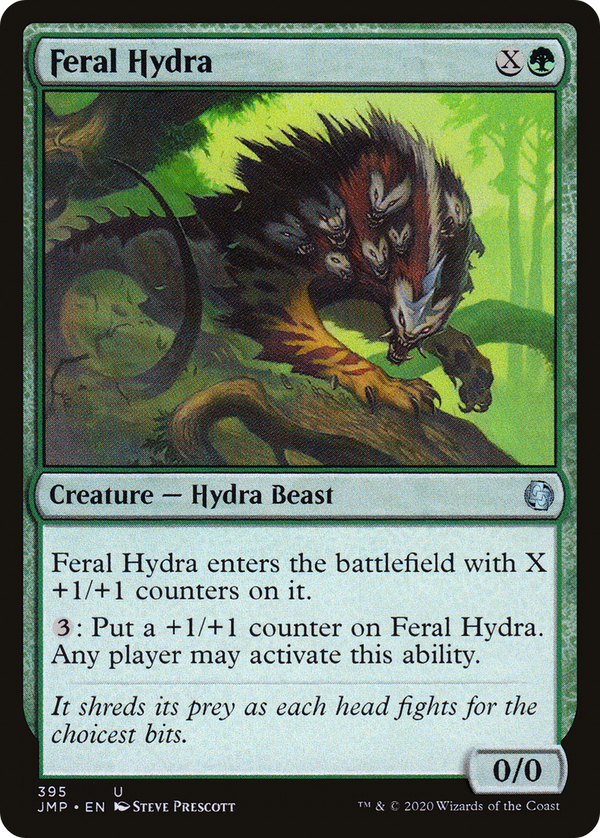 Feral Hydra (395) [Jumpstart] - Deck Out Gaming