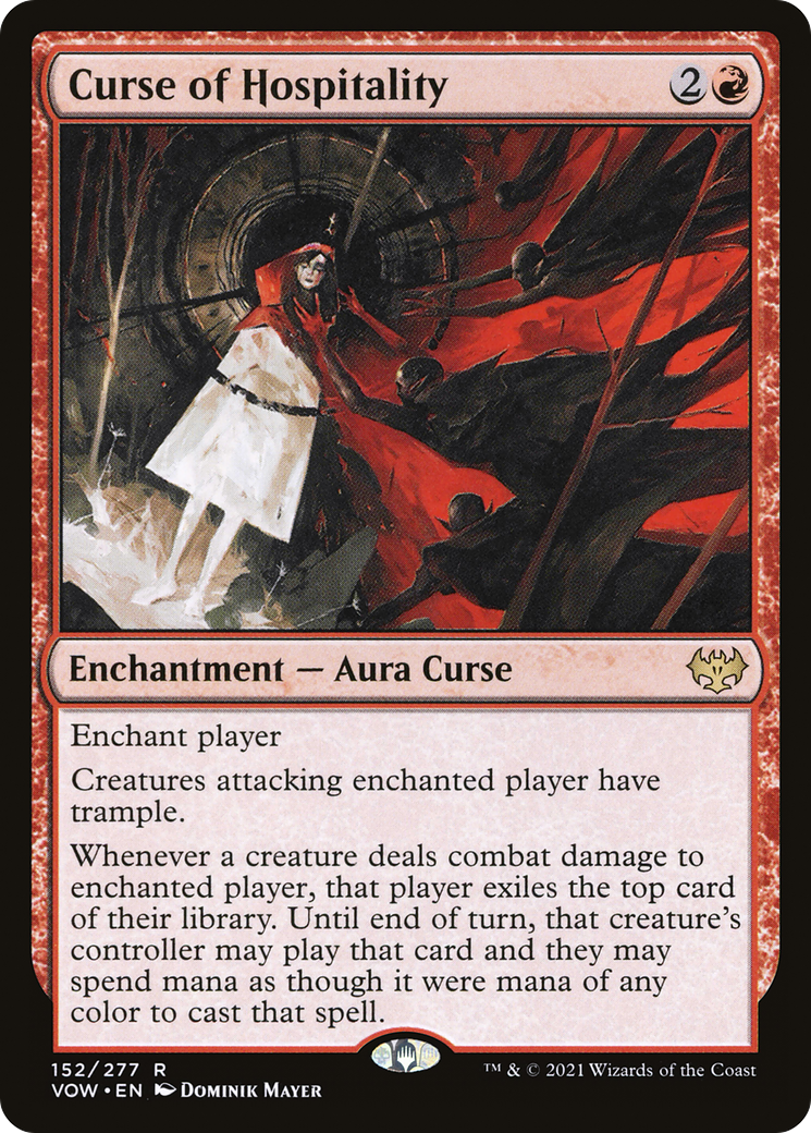 Curse of Hospitality (152) [Innistrad: Crimson Vow] - Deck Out Gaming