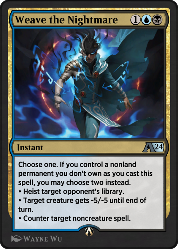 Weave the Nightmare (29) [Alchemy: Outlaws of Thunder Junction] - Deck Out Gaming