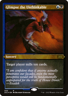 Glimpse the Unthinkable (Foil Etched) (500) [Double Masters 2022] foil - Deck Out Gaming