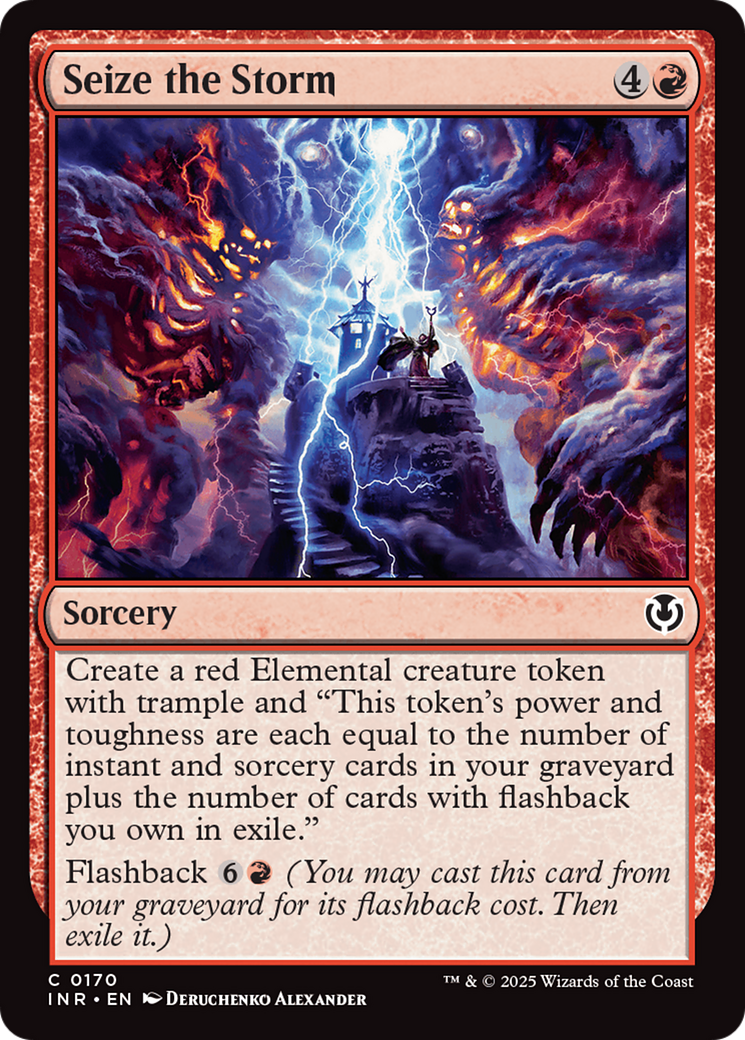 Seize the Storm (170) [Innistrad Remastered] foil - Deck Out Gaming