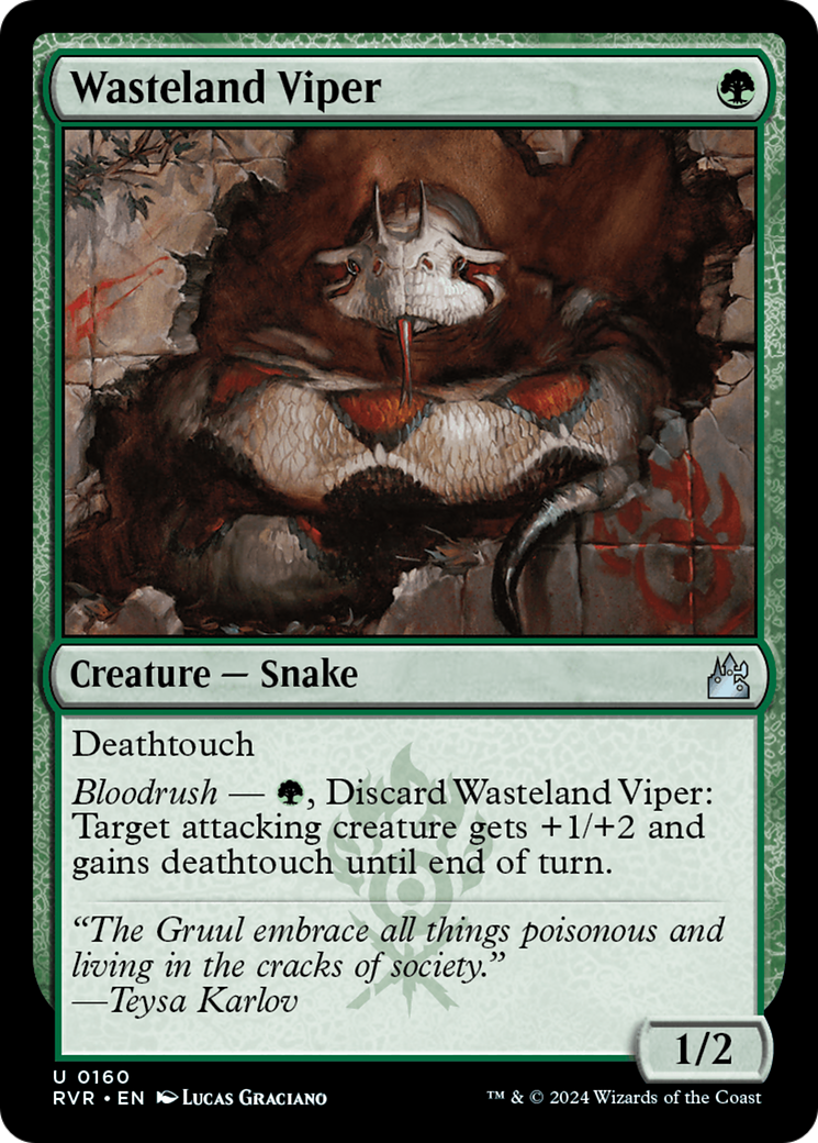 Wasteland Viper (160) [Ravnica Remastered] - Deck Out Gaming