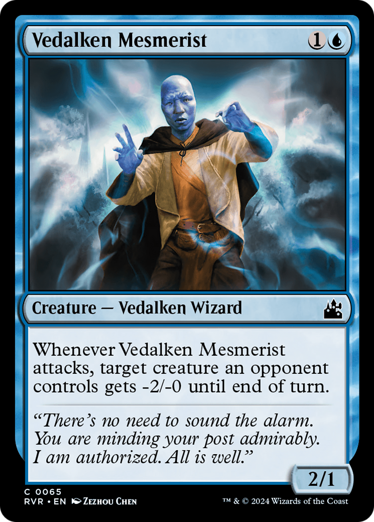 Vedalken Mesmerist (65) [Ravnica Remastered] - Deck Out Gaming