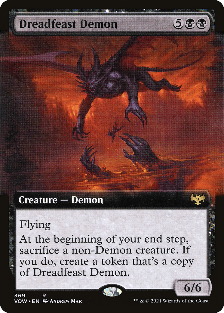 Dreadfeast Demon (369) [Innistrad: Crimson Vow] - Deck Out Gaming