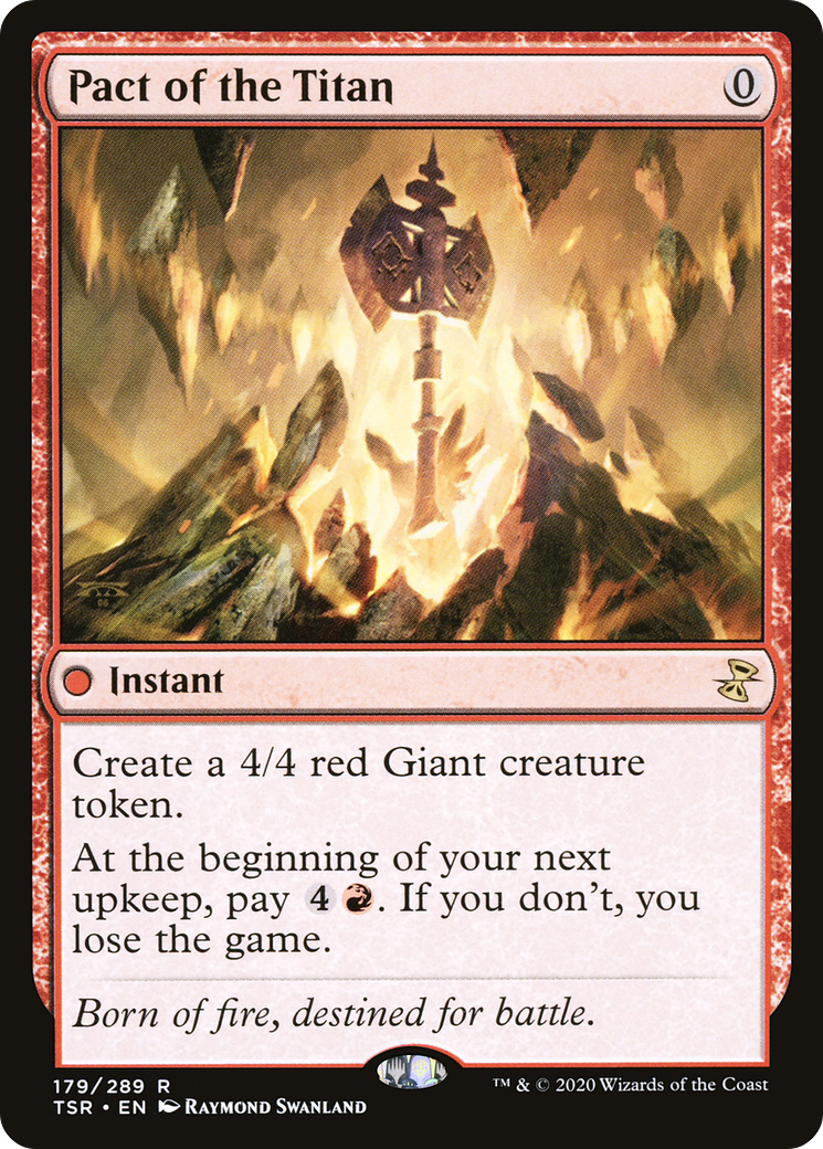 Pact of the Titan (179) [Time Spiral Remastered] foil - Deck Out Gaming