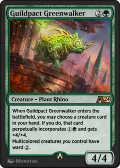 Guildpact Greenwalker (17) [Alchemy: Murders at Karlov Manor ] - Deck Out Gaming
