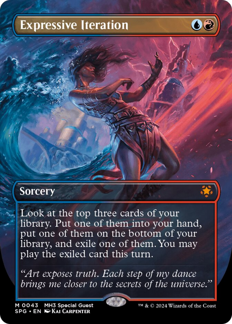 Expressive Iteration (Borderless) (43) [Special Guests] - Deck Out Gaming
