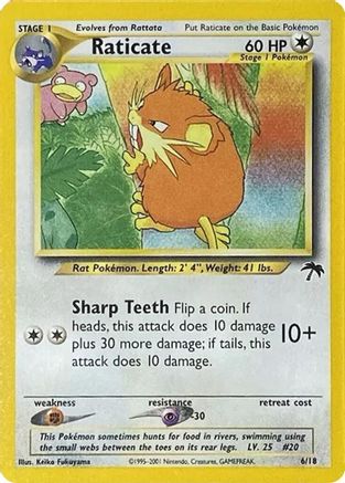 Raticate (6) [Southern Islands] - Deck Out Gaming