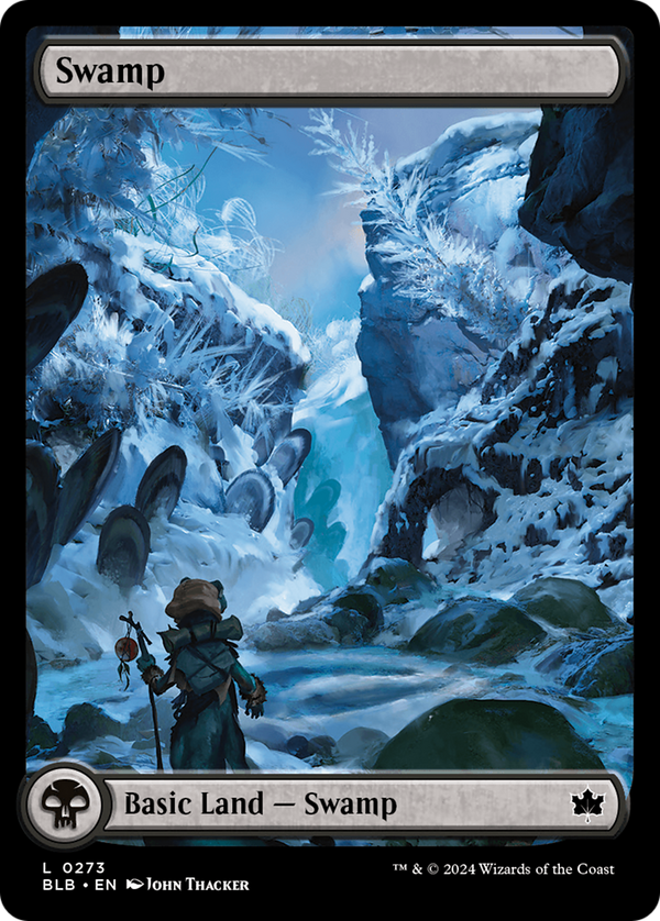Swamp (0273) (273) [Bloomburrow] foil - Deck Out Gaming