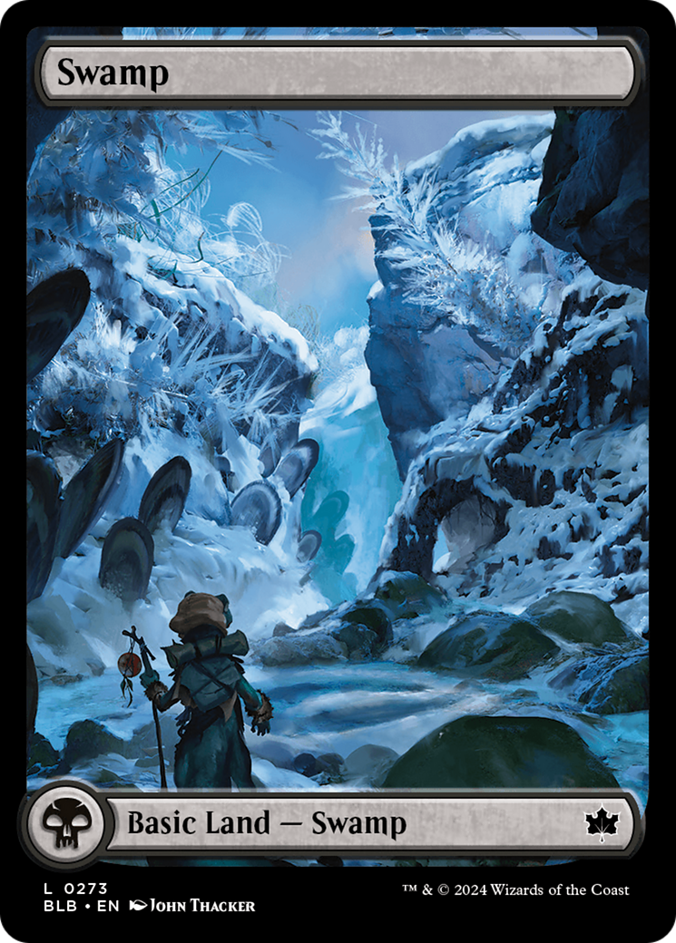 Swamp (0273) (273) [Bloomburrow] foil - Deck Out Gaming