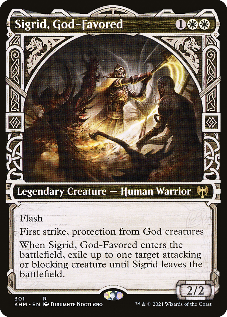 Sigrid, God-Favored (301) [Kaldheim] - Deck Out Gaming