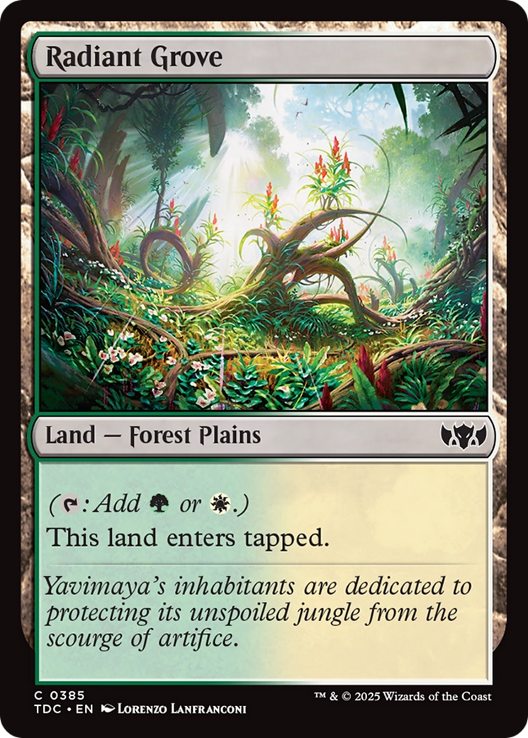 Radiant Grove (385) [Commander: Tarkir: Dragonstorm] - Deck Out Gaming