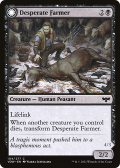 Desperate Farmer (104) [Innistrad: Crimson Vow] foil - Deck Out Gaming